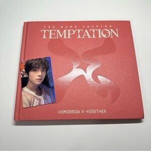 TXT the name chapter Temptation album + beomgyu photocard